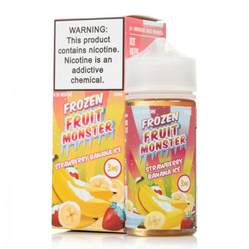 Jam Monster - Frozen Fruit Monster Strawberry Banana ICE 100ML