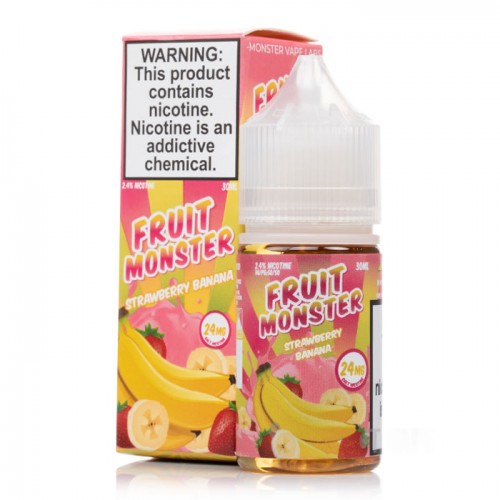 Jam Monster - Fruit Monster Strawberry Banana Salt 30ML