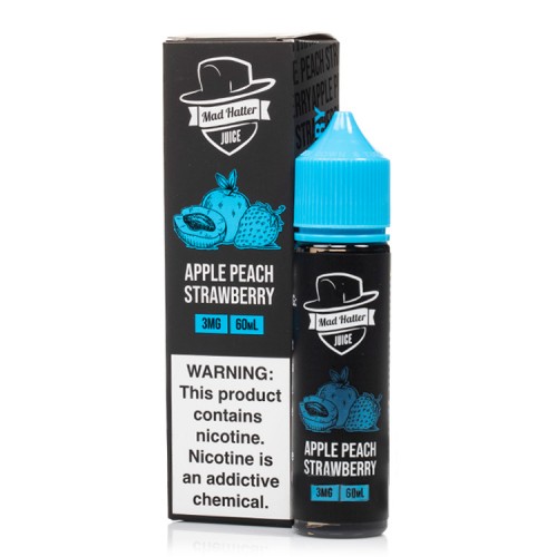 Mad Hatter Juice - Apple Peach Strawberry (60mL) Likit