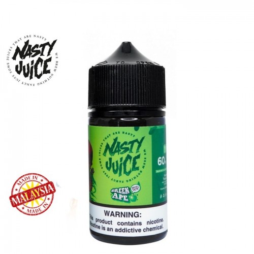 Nasty Juice Green Ape Premium Liquid (60ML)