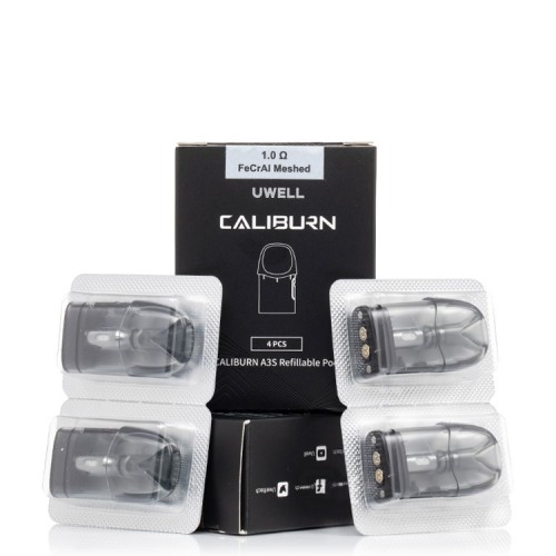 Uwell Caliburn A3S Pod Cartridge (4 Pieces)