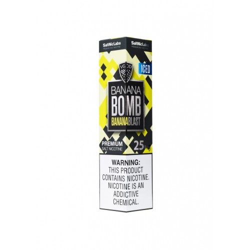 VGOD SaltNic - Banana Bomb ICED Salt Likit (30ML)