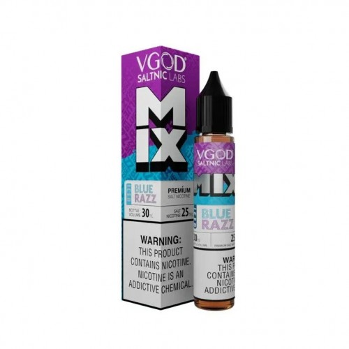 VGOD SaltNic - Blue Razz Mix ICED Salt Likit (30ML)