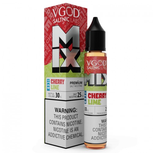 VGOD SaltNic - Cherry Lime Mix Iced Salt Likit (30ML)