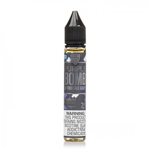 VGOD SaltNic - Purple Bomb ICED Salt Liquid (30ML)