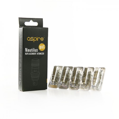 Aspire BVC Atomizer Head (Nautilus Coil) (5 Pieces)