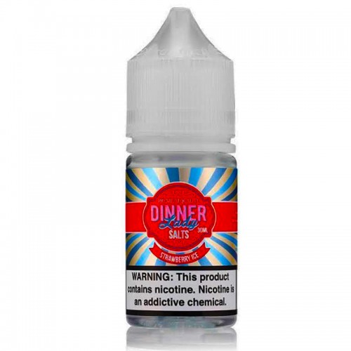 Dinner Lady - Strawberry Ice Salt Likit (30ML)