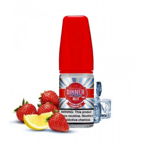 Dinner Lady - Strawberry Ice Salt Likit (30ML)