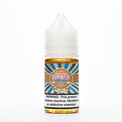 Dinner Lady - Cafe Tobacco Salt Likit (30ML)