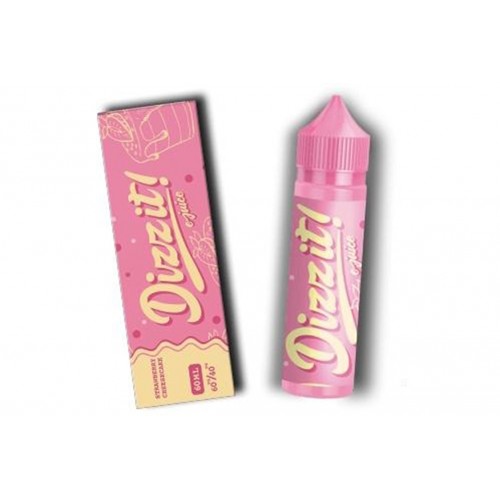 Dizzit E-Juice Strawberry Cheesecake Premium Likit (60ML)