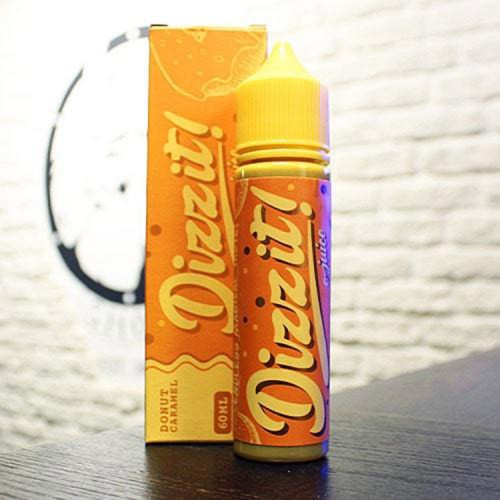 Dizzit E-Juice Donut Caramel Premium Likit (60ML)