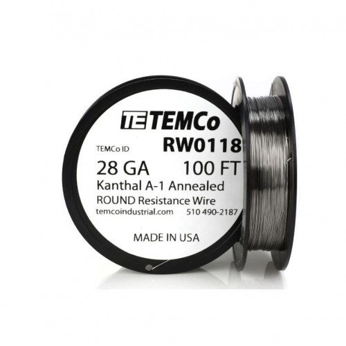 TEMCO Kanthal A1 Coil Rezistans Teli 10m (26ga/28ga/30ga/32ga)