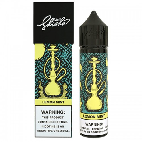 Nasty Juice "Shisha Series" - Lemon Mint Premium Likit (60ML)