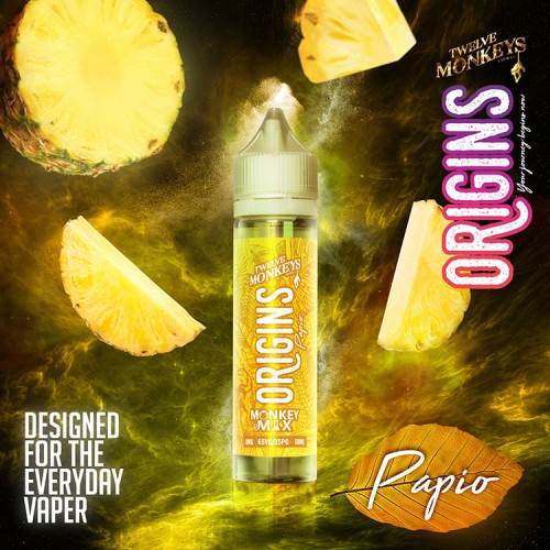 Twelve Monkeys Vapor - Papio (60ML)