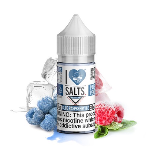 I Love Salts - Blue Raspberry ICE (30ML) Salt Likit