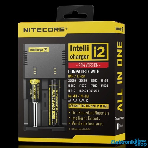 Nitecore i2 İkili Pil Dolum Şarj Aleti 2014 Version