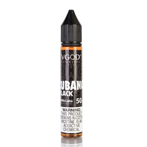 VGOD SaltNic - Cubano Black Salt Liquid (30ML)