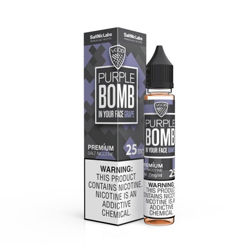 VGOD SaltNic - Purple Bomb Salt Liquid (30ML)