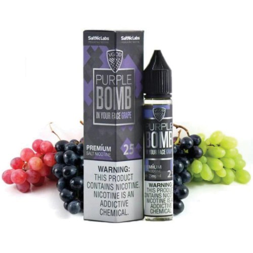 VGOD SaltNic - Purple Bomb Salt Liquid (30ML)