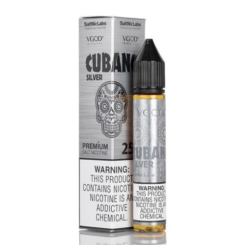 VGOD SaltNic - Cubano Silver Salt Likit (30ML)