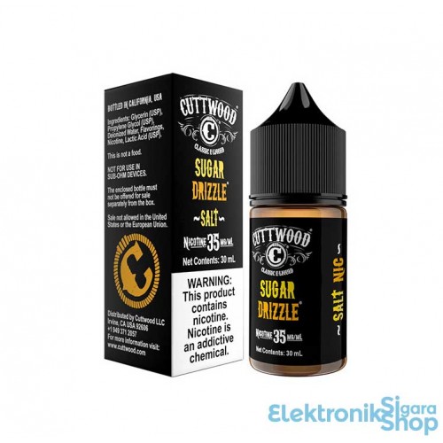 CuttWood - Sugar Drizzle Salt Likit (30ML)