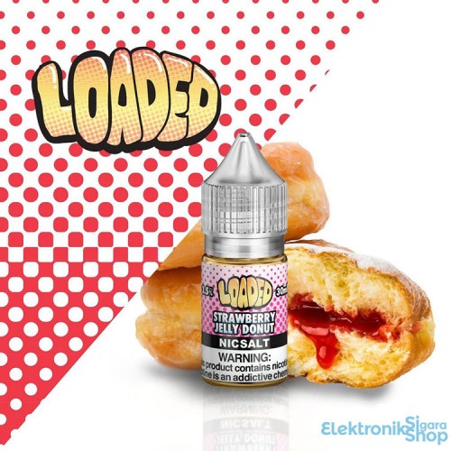 LOADED - Strawberry Jelly Donut Salt Likit (30ML)