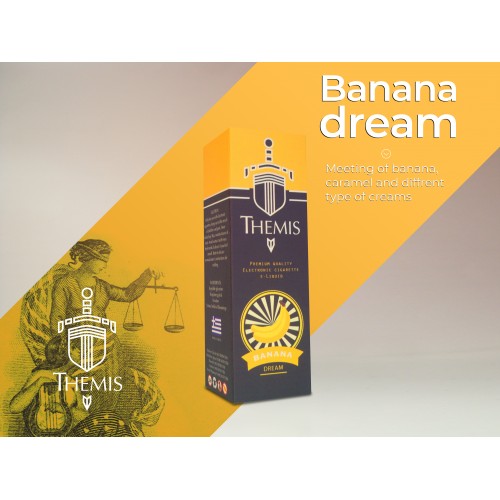 Themis Premium e-Liquid - Banana Dream Elektronik Sigara Likiti (15 ml)