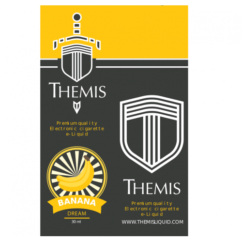 Themis Premium e-Liquid - Banana Dream Elektronik Sigara Likiti (15 ml)