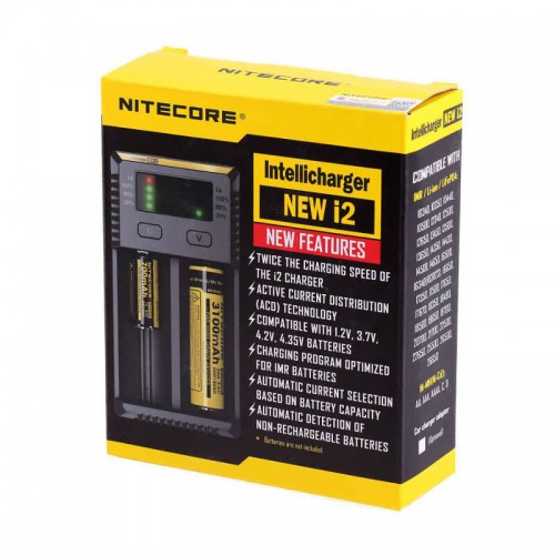 Nitecore New i2 Li-ion 18650 Pil Şarj Aleti