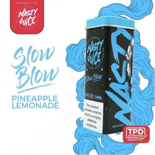 Nasty Juice - Slow Blow 10ml (Ananas-Limonata)