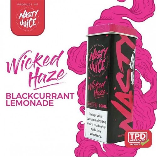 Nasty Juice - Wicked Haze 10ml (Frenk Üzümü-Limonata)