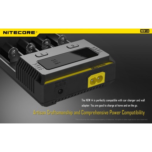 Nitecore Intellicharger New i4 Li-ion 18650 Pil Şarj Aleti