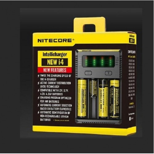 Nitecore Intellicharger New i4 Li-ion 18650 Pil Şarj Aleti