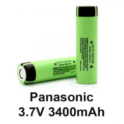 Panasonic NCR18650B 18650 3400 mAh Li-On Pil Batarya