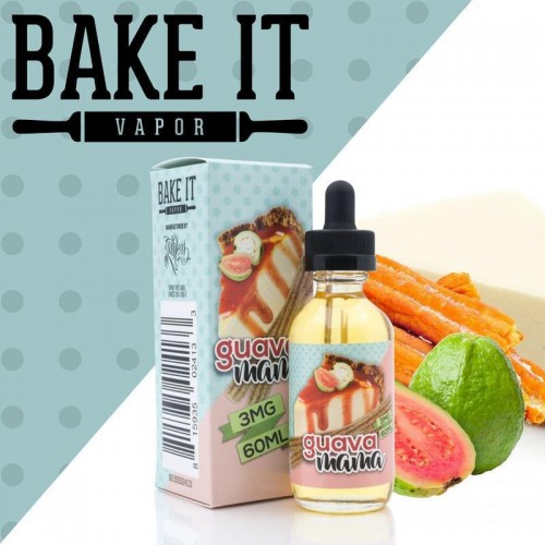 Bake It Vapor Guava Mama Premium Likit 60ml